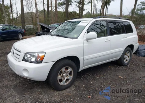 2006 Toyota Highlander from USA, damaged, VIN JTEGD21AX60150935